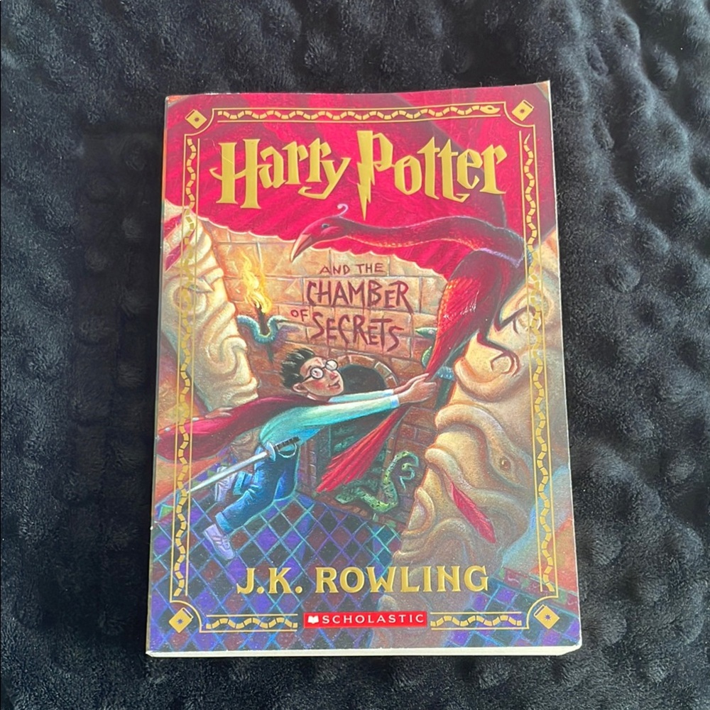 Scholastic Harry Potter and the Chamber of Secrets paperback Book